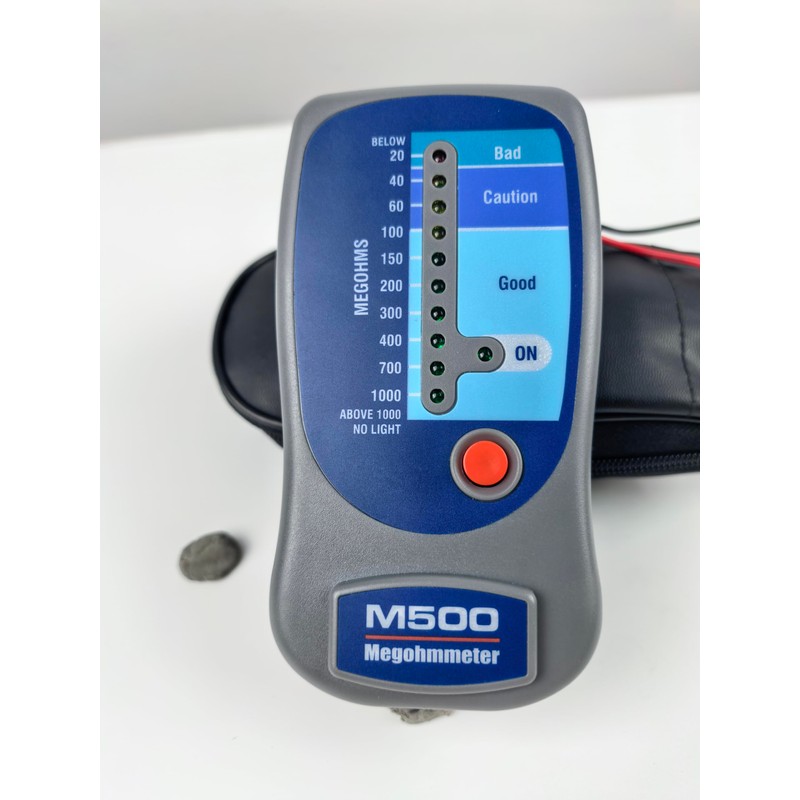 M500 Megohmmeter for Insulation Testing，Compatible with Supco M500 Electronic Megohmmeter，Will