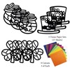 VHALE VHALE Suncatchers Craft 3 Sets (9 Cutouts) w Tissue