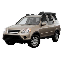 Precut Window Tint Film for Honda CRV 2002-2006 All Side+Rear Windshield 5% VLT 2Ply Anti-Shatter, UV Block, Privacy Protection, Easy Install, No Trimming Needed,Heat & Glare Reduction