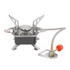 Mini Camping Stove Folding Stable Support Wind Resistant High Efficiency