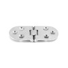 QWORK® 4 Pieces Two Leaf Hinges with Screws Door Hinge