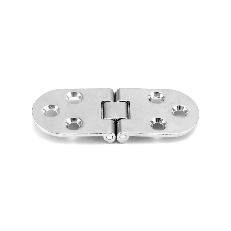 QWORK® 4 Pieces Two Leaf Hinges with Screws Door Hinge