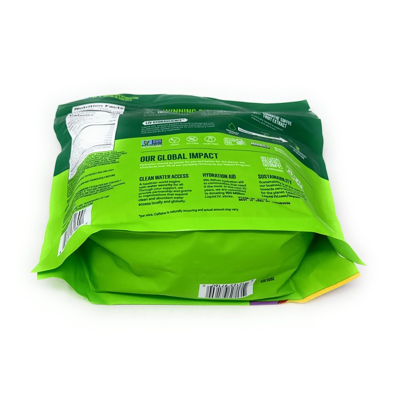 Liquid I.V. Hydration Multiplier + Energy Drink Mix, BlackBerry Peach