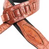 Walker & Williams SF-09 Metallic Copper Textured Alligator Pattern Strap