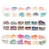 SAFIGLE 3 Boxes Ultra Thin Shell Flakes Nail Art Stickers