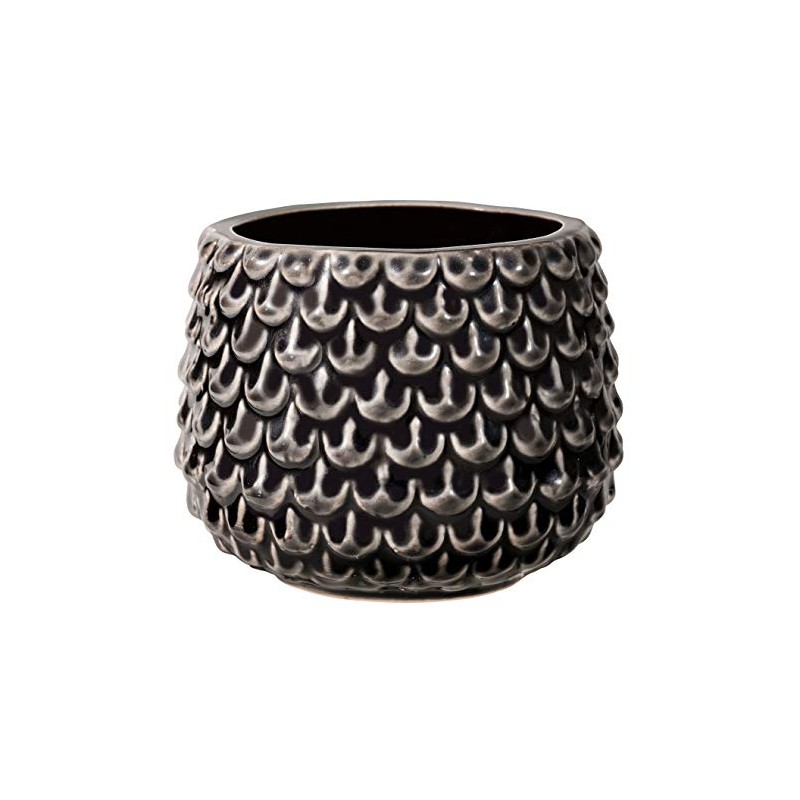 Bloomingville Ceramic Flower Pot Pinecone - colorful Planter, Pot for