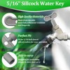 LanKstet 5/16 80132 Sillcock Water Key,Water Spigot knob Keys,Outdoor Faucet