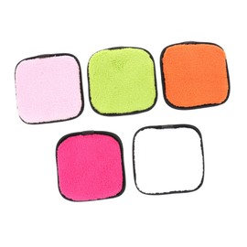 OATIPHO 5Pcs Random Color Makeup Removal Sponges Soft Facial Cleansing Sponge for Easy Makeup Removal and Skin Cleaning for Home and Travel Use