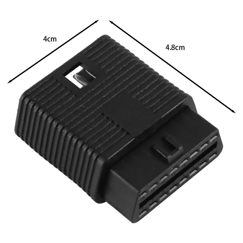 Gorise Obd2 Diagnostic Extension Connector Adapter Obd 16 Pin Male
