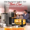 InfuSio Texas Pecan Coffee pods, Single Serve Coffee Pods for