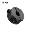 uxcell 16pcs Double Split Shaft Collar for 3/16" Shaft, Two-Piece