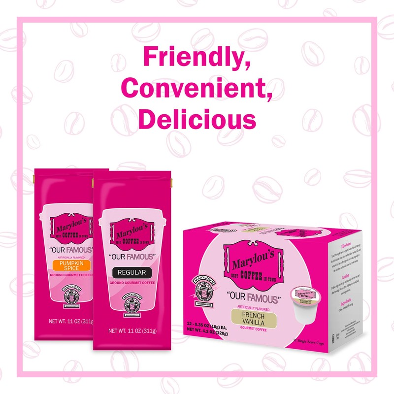 Marylou’s Coffee – Milky Chocolate Caramel Blast Flavored Ground Gourmet