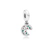 FGT Pizza Love Dangle Charm for Bracelets Necklaces Pendants Sterling