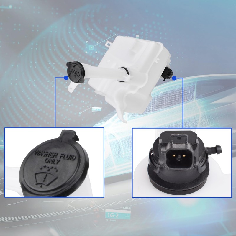 Windshield Washer Reservoir Tank with Pump for Toyota Corolla 2014-2019