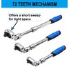 YOTOO Extendable Ratchet Set 3Pcs 1/4", 3/8" & 1/2" Drive