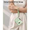 RFID Wallet Women with AirTag Holder Pop Up Metal Card