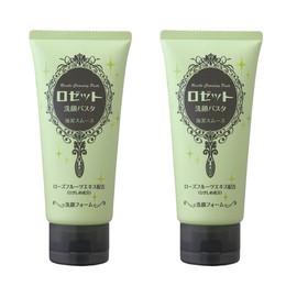 Rosette Facial Wash Pasta, Sea Mud Smooth, Pack of 2 (4.2 oz (120 g) x 2 Pieces)