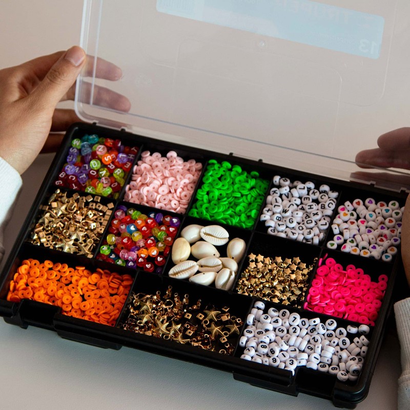 Truper ORG-13, Organizador con 13 compartimentos, 10"