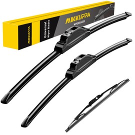 MIKKUPPA 26"+16"+13" Windshield Wiper Blades Replacement for 2012-2016 Honda CRV CR-V, Front & Rear Wiper Blades Set, Durable Stable Quiet All Season (Pack of 3)