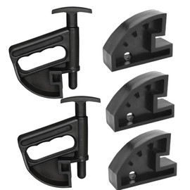 CTRUILA 5Pcs Car Tire Bead Clamp Tire Changer Tools Nylon Tire Removal Adaptor Changing Tire Helper Accessories for Most Cars