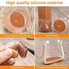 Chair rubber Universal Leg Protectors for Hardwood Floor Fits All