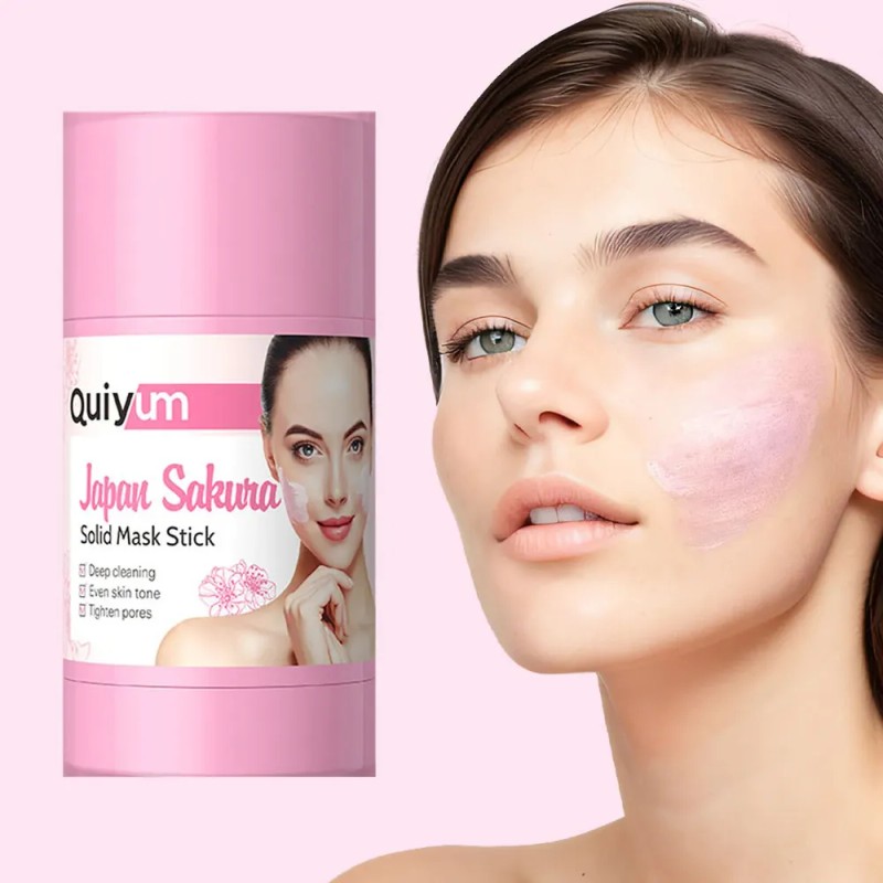 Mascarilla Facial Japonesa En Barra Con Forma De Flor De