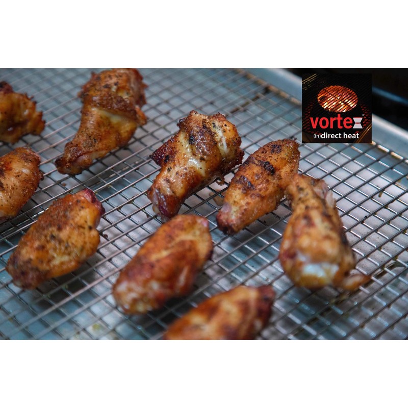 Mini BBQ Vortex™ (in) Direct Cooking Charcoal Grill Accessory Cone