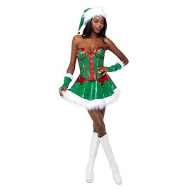 Roma Costume 2 Piece Santa's Elf - Small