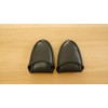 Chausse' 2s24-3,10,11 Portable Slippers, Gentleman's Knit Pouch/Leather Pouch, leather -