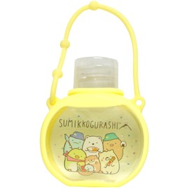 Character Layer Alcohol Hand Gel, Sumikko Gurashi, Yellow, Approx. 1.3 fl oz (37 ml)