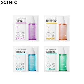 SCINIC Dual Active Ampoule Mask (16ml+16ml)*10ea, Type:Soothing