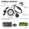 Qttie Retractable Dog Leash with Dispenser and Poop Bags, Pet