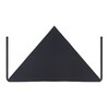 BIGHAS Triangular Cloth for Adults, Simple, Plain, Wrinkle Resistant, Dust