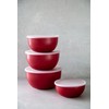 KitchenAid Plastic Prep Bowls for Kitchen Storage & Organisation, Set