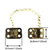 TAODAN Furniture Chain Hardware 12 Inch Long Solid Polished Brass
