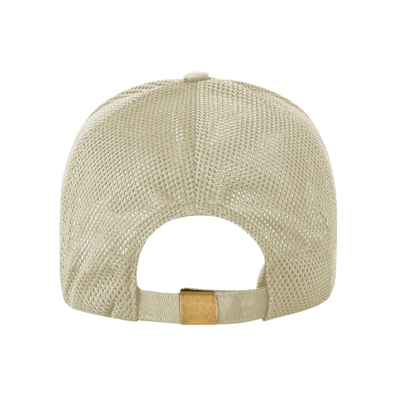 YAMEE High-Crown Baseball Cap Men's Breathable Half Mesh Summer Peaked