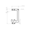 Fishing Action Camera Holder Thin 1.5mm