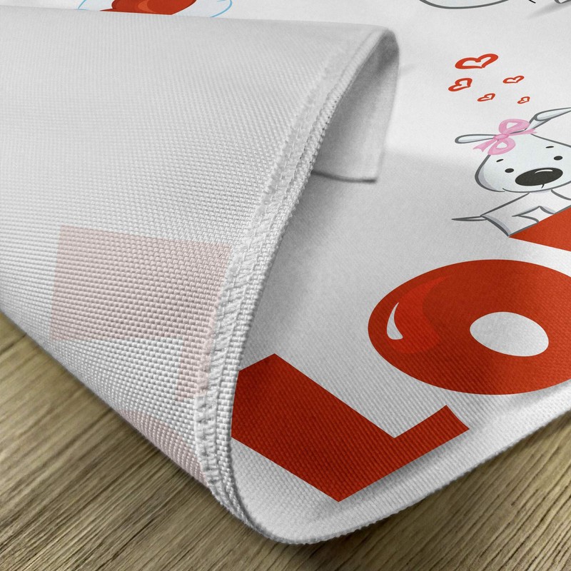 Ambesonne - Juego de Cuatro manteles Individuales, Multi 16, 12.5"