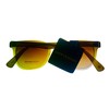 Lucky Twltoli52 Square Sunglasses, Olive Gradient, 52 mm