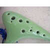 Utopia Ceramic Ocarina Key Lime Yellow Green Alto C Key