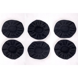 Pack of 6 Cloth Ear Cover for Pilot Aviation Headset