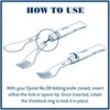 Opinel Picnic Plus Accessories Kitchen Towel, Approx. Width 8.7 x