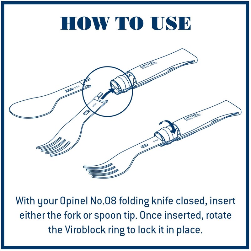 Opinel Picnic Plus Accessories Kitchen Towel, Approx. Width 8.7 x