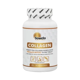 Sowelo Fish Collagen | Collagen Hydrolysate, Complex Marine Colagen | Fish Collagen 700mg 120 Tablets