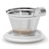 Tea Forte Chakra Double-Walled Ceramic Kati Cup with Removable Stainless