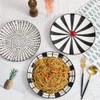 AHX Dinner Plates Ceramic Plate Set - 10 Inch Large