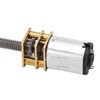 DC Reduction Motor Red Copper 50RPM Wear Resistant M4 55mm