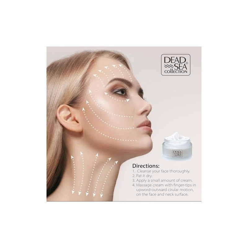 Dead Sea Collection Retinol Crema nocturna antiarrugas con minerales del