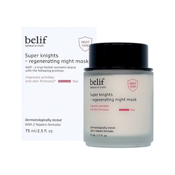 Belief Super Nights Regenerating Night Mask 75ml Sleeping Pack Moisture