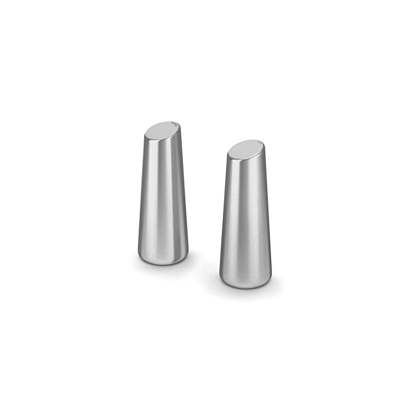 ZACK ACIO 20527 Salt and Pepper Shaker Set Stainless Steel